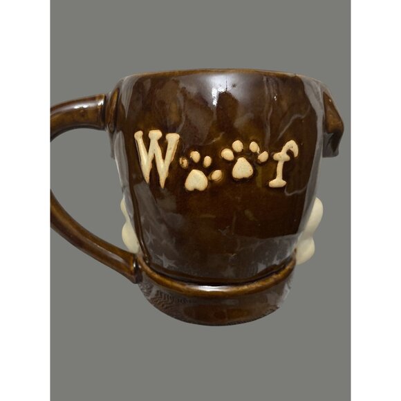 Boston Warehouse Dog Face Ceramic Mug With Bone Handle - Picture 4 of 10